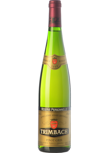 Trimbach Pinot Gris Réserve Personnelle 2016 L acheter sur Vinissimus