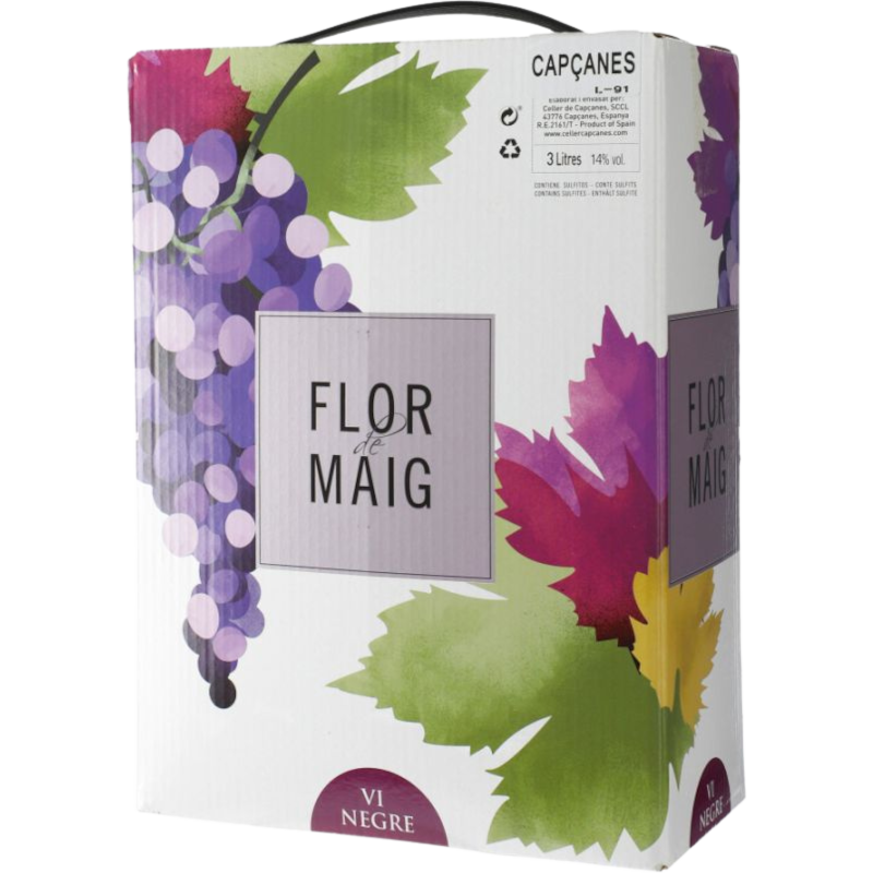 Capçanes Flor de Maig Bag in Box Negre