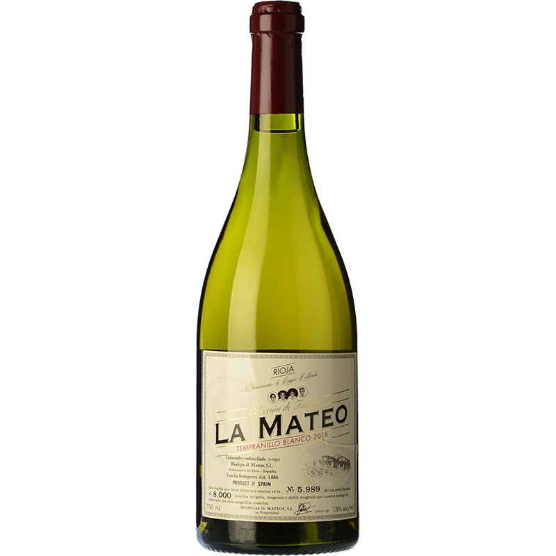 La Mateo Tempranillo Blanco