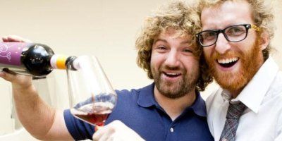 Pierpaolo Di Franco e Davide Fasolini in degustazione
