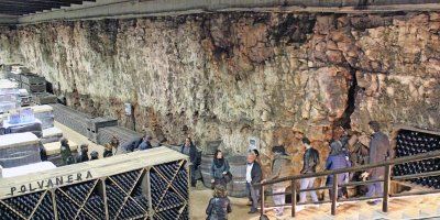 La spettacolare cantina interrata