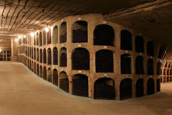Milestii Mici wine collection