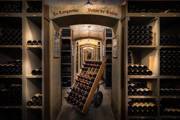 Hotel de Paris wine collection