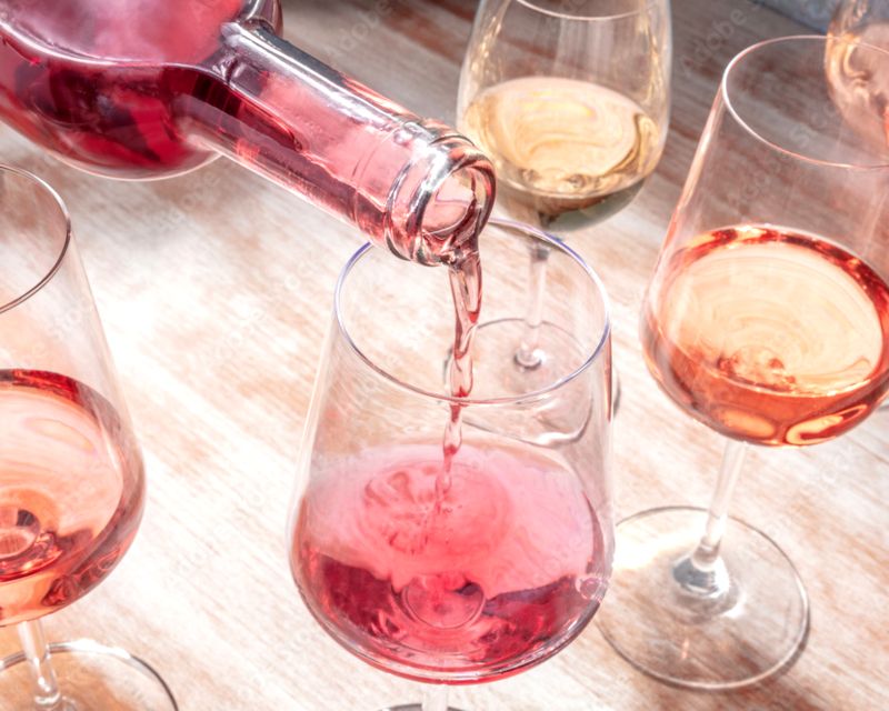 Types of rosé wine