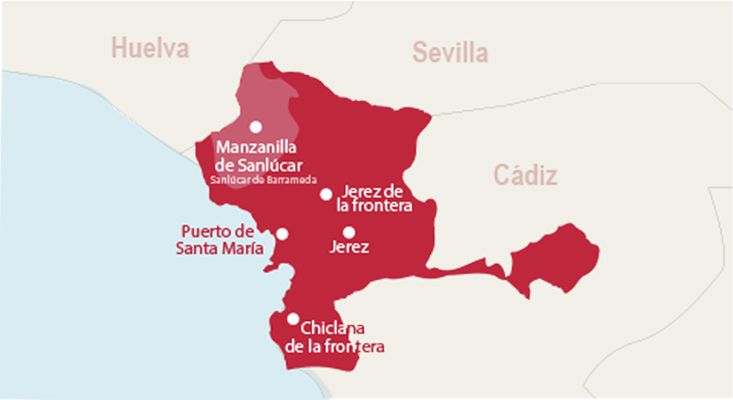 wines map