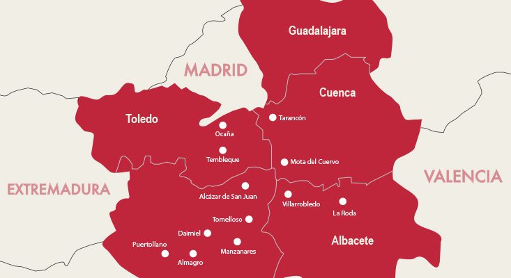  wines map