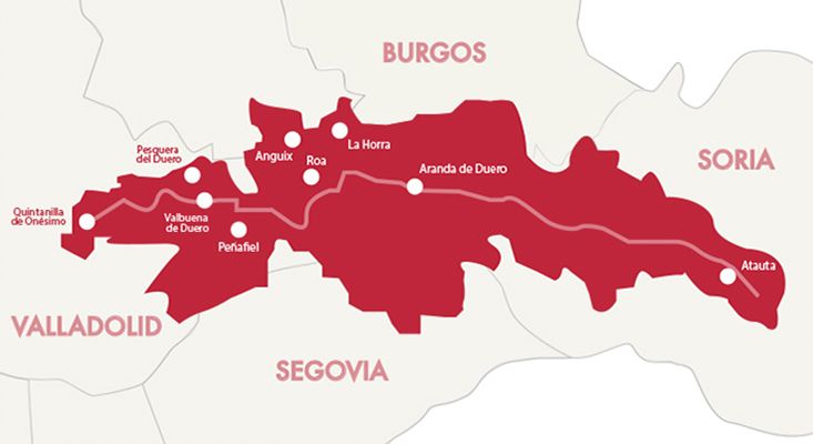 wines map