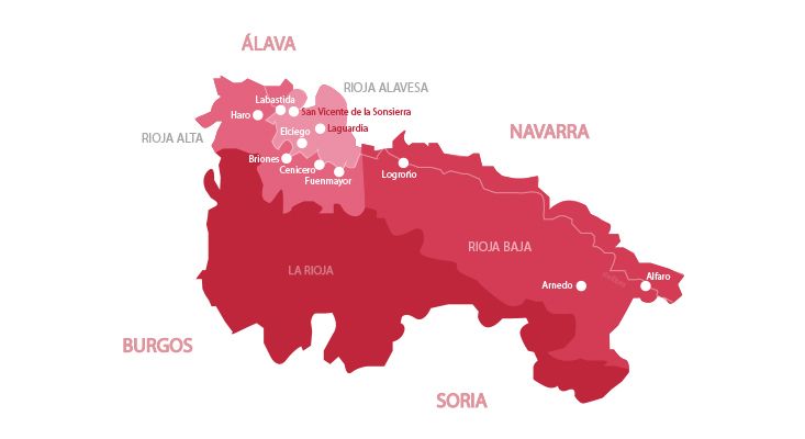 Mapa vinos 