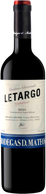 Letargo Tempranillo VS 2024