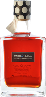 Licor de frambuesa Paco & Lola (0.5 L)