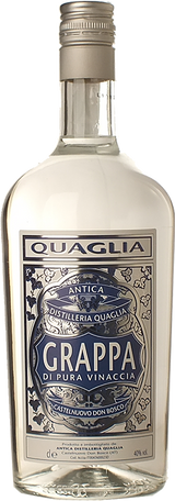 Antica Distilleria Quaglia Grappa di Pura Vinaccia (1 L)