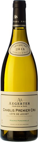 Aegerter Chablis 1er Cru Côte de Léchet 2018