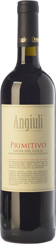 Angiuli Gioia del Colle Primitivo Angiuli 2018