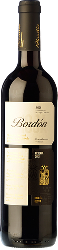 Rioja Bordón Reserva 2014