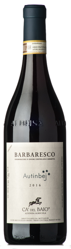Cà del Baio Barbaresco Autinbej 2016