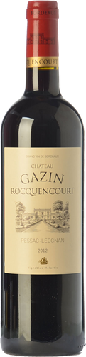 Château Gazin Rocquencourt 2012