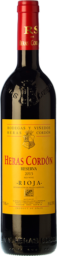 Heras Cordón Reserva 2015