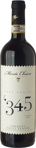 Monte Chiaro Chianti Anno Domini '345 2011 2011