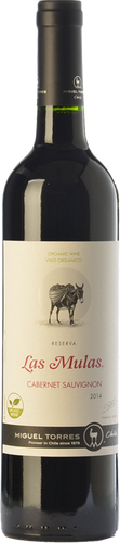 Las Mulas Cabernet Sauvignon Organic 2018