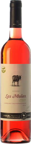Las Mulas Cabernet Sauvignon Rosé Organic 2018