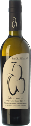 Sacristía AB Manzanilla Pas Rama 2Saca 37.5cl 2019 (0.37 L)