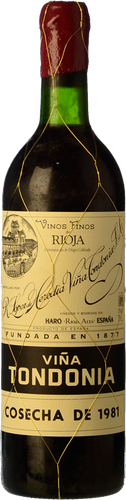 Viña Tondonia Gran Reserva 1981