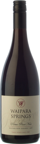 Waipara Springs Premo Pinot Noir 2018