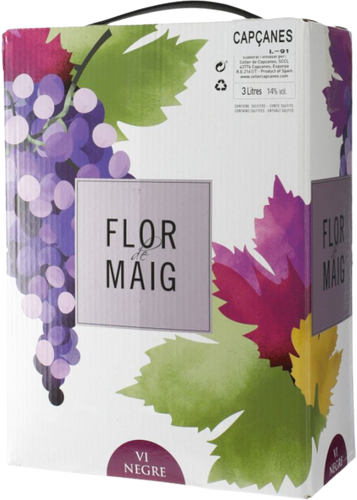Capçanes Flor de Maig Bag in Box Negre (Bag in box 3L)
