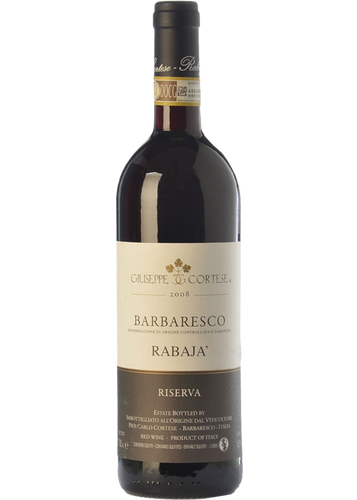 Giuseppe Cortese Barbaresco Rabajà Riserva 2016