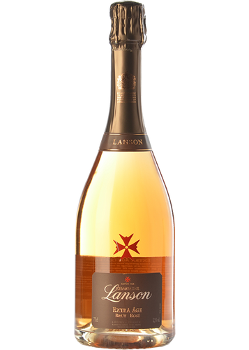 Champagne Lanson Extra Âge Rosé