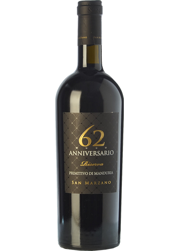 San Marzano Primitivo di Manduria Riserva Anniversario 62 2023
