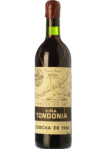 Viña Tondonia Gran Reserva Histórico 1980