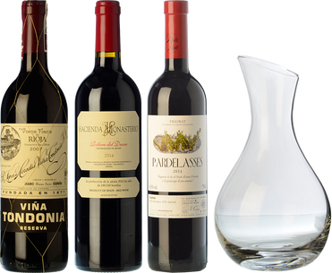 Rioja, Ribera and Priorat + FREE decanter