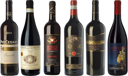 Top Made in Italy : indigenous reds