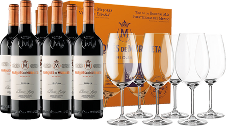 6 Murrieta Reserva + 6 Schott Zwiesel als GESCHENK