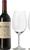 3 Roda  + 3 FREE wine glasses