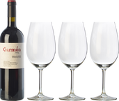 3 Garmón + 3 FREE wine glasses