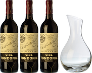 3 Tondonia Reserva + Decantador de REGALO
