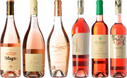 Artists of rosé wine