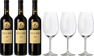 3 Emilio Moro + 3 copas de REGALO