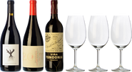 Rioja, Ribera et Priorat + 3 verres en CADEAU