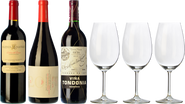 Rioja, Ribera et Priorat + 3 verres en CADEAU