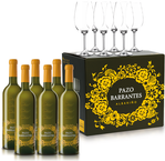 6 Pazo Barrantes + 6 Schott Zwiesel glasses FREE