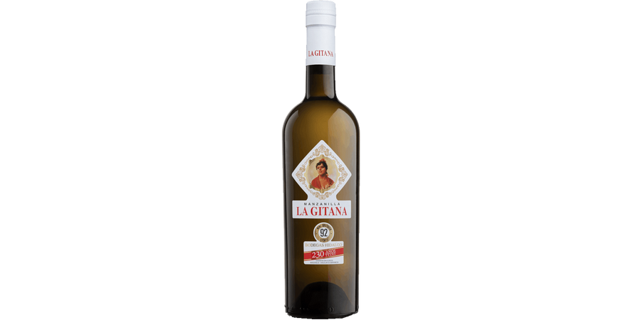 manzanilla palomino fino DO Manzanilla de Sanlúcar botella 75 cl - La Gitana